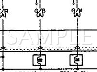 1991 Mazda RX-7  1.3 R2 GAS Wiring Diagram