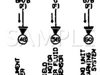 1991 Mazda RX-7  1.3 R2 GAS Wiring Diagram