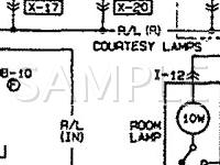 1992 Mazda 626  2.2 L4 GAS Wiring Diagram