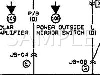 1992 Mazda 929  3.0 V6 GAS Wiring Diagram