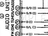 1992 Mazda 929  3.0 V6 GAS Wiring Diagram