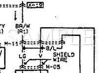 1992 Mazda 929  3.0 V6 GAS Wiring Diagram