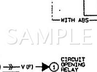 1992 Mazda Miata  1.6 L4 GAS Wiring Diagram