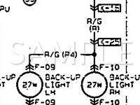 1992 Mazda MPV  3.0 V6 GAS Wiring Diagram