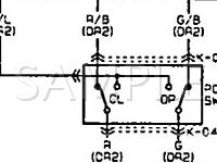 1992 Mazda MPV  3.0 V6 GAS Wiring Diagram