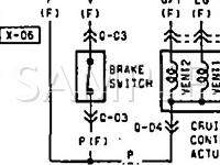 1992 Mazda MX-3  1.8 V6 GAS Wiring Diagram