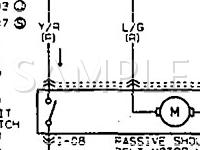 1992 Mazda 323 SE 1.6 L4 GAS Wiring Diagram