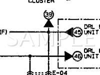 1992 Mazda 323 DX 1.6 L4 GAS Wiring Diagram