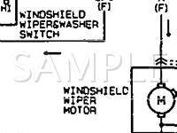 1992 Mazda Protege DX 1.8 L4 GAS Wiring Diagram