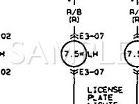 1993 Mazda Miata  1.6 L4 GAS Wiring Diagram