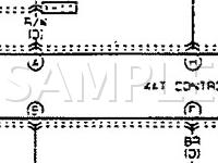 1993 Mazda MPV  2.6 L4 GAS Wiring Diagram