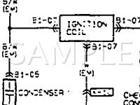 1993 Mazda MPV  2.6 L4 GAS Wiring Diagram