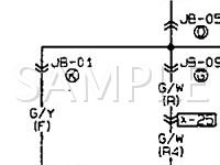 1993 Mazda MPV  2.6 L4 GAS Wiring Diagram