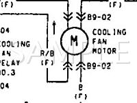 1993 Mazda MX-3  1.8 V6 GAS Wiring Diagram