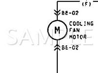 1993 Mazda MX-3 GS 1.8 V6 GAS Wiring Diagram