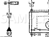 1994 Mazda MPV  2.6 L4 GAS Wiring Diagram