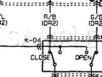 1994 Mazda MPV  3.0 V6 GAS Wiring Diagram