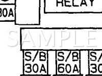 1995 Mazda 929  3.0 V6 GAS Wiring Diagram