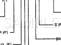 1995 Mazda 929  3.0 V6 GAS Wiring Diagram