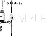 1995 Mazda 929  3.0 V6 GAS Wiring Diagram