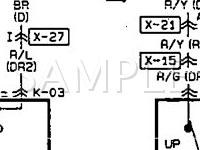 1995 Mazda 929  3.0 V6 GAS Wiring Diagram