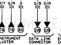1995 Mazda Millenia  2.5 V6 GAS Wiring Diagram