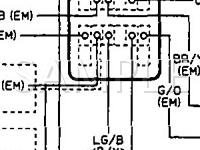 1995 Mazda Millenia S 2.3 V6 GAS Wiring Diagram