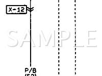 1995 Mazda Millenia  2.5 V6 GAS Wiring Diagram