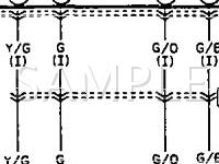 1995 Mazda Millenia  2.5 V6 GAS Wiring Diagram