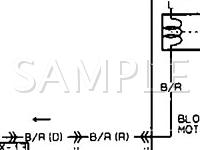1995 Mazda MPV  3.0 V6 GAS Wiring Diagram