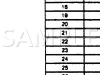 1996 Mazda B4000  4.0 V6 GAS Wiring Diagram