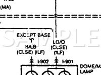1996 Mazda B4000  4.0 V6 GAS Wiring Diagram