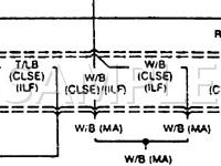 1996 Mazda B4000  4.0 V6 GAS Wiring Diagram