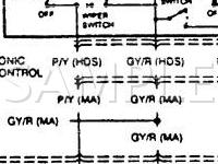 1996 Mazda B3000  3.0 V6 GAS Wiring Diagram