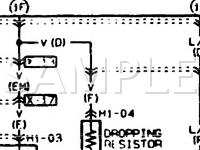 1996 Mazda MPV  3.0 V6 GAS Wiring Diagram