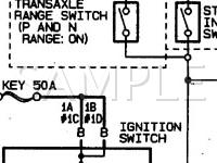 1998 Mazda Protege DX 1.5 L4 GAS Wiring Diagram