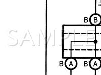 1999 Toyota Camry  2.2 L4 GAS Wiring Diagram