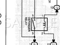 1999 Toyota Camry  2.2 L4 GAS Wiring Diagram