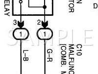 2001 Toyota Camry  3.0 V6 GAS Wiring Diagram