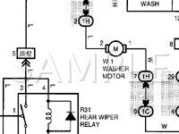 2000 Toyota Land Cruiser  4.7 V8 GAS Wiring Diagram