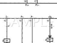 2001 Toyota Land Cruiser  4.7 V8 GAS Wiring Diagram
