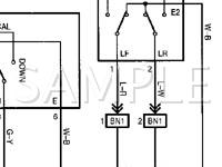 2001 Toyota Land Cruiser  4.7 V8 GAS Wiring Diagram