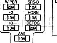 2000 Toyota RAV4  2.0 L4 GAS Wiring Diagram