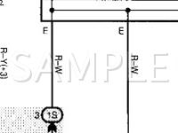 2000 Toyota Echo  1.5 L4 GAS Wiring Diagram