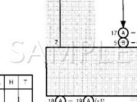 2000 Toyota Sienna  3.0 V6 GAS Wiring Diagram