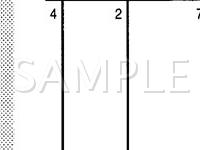 2001 Toyota Sienna  3.0 V6 GAS Wiring Diagram