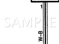 2002 Toyota Avalon XLS 3.0 V6 GAS Wiring Diagram
