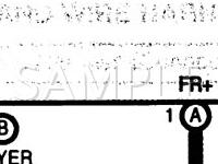 2002 Toyota Avalon XLS 3.0 V6 GAS Wiring Diagram