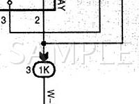 2001 Toyota Prius  1.5 L4 ELECTRIC/GAS Wiring Diagram