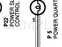 2002 Toyota Sienna  3.0 V6 GAS Wiring Diagram